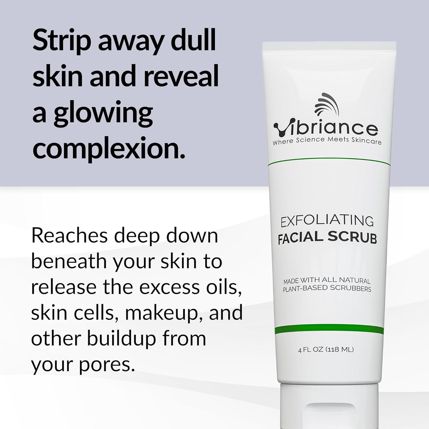 image:imageVibriance UltraGentle Face Scrub 4 fl oz  Exfoliating Facial Wash Unclogs Pores  Sulfate and ParabenFree Exfoliator For All Skin Types  Made with Natural Ingredients