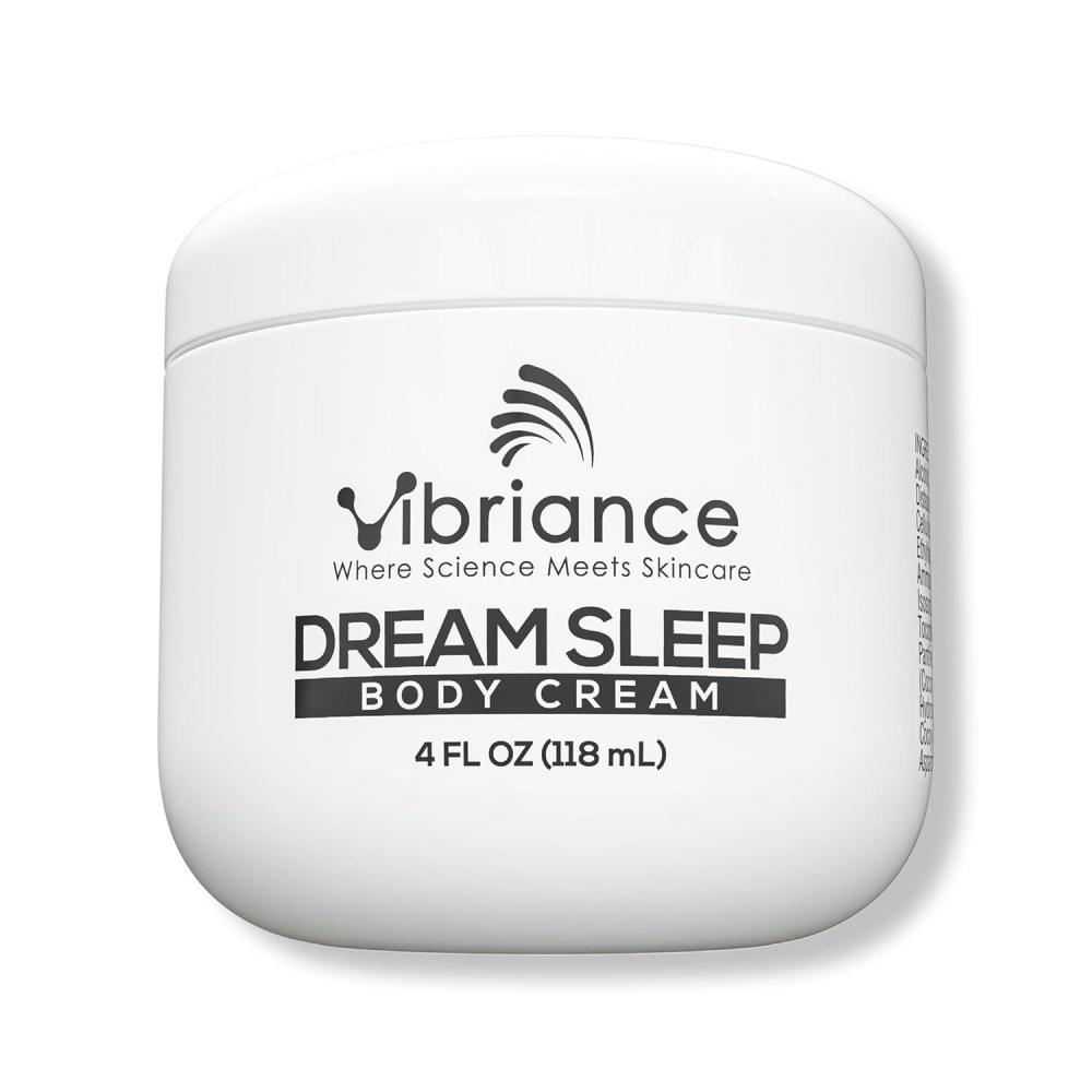image:imageVibriance Dream Sleep Body Cream 4 fl oz  Fluffy Full Moisturizer for Dry Skin Relaxation and Rejuvenation with Therapeutic Ingredients Soothing Vanilla Aromatics4 Ounce Pack of 1