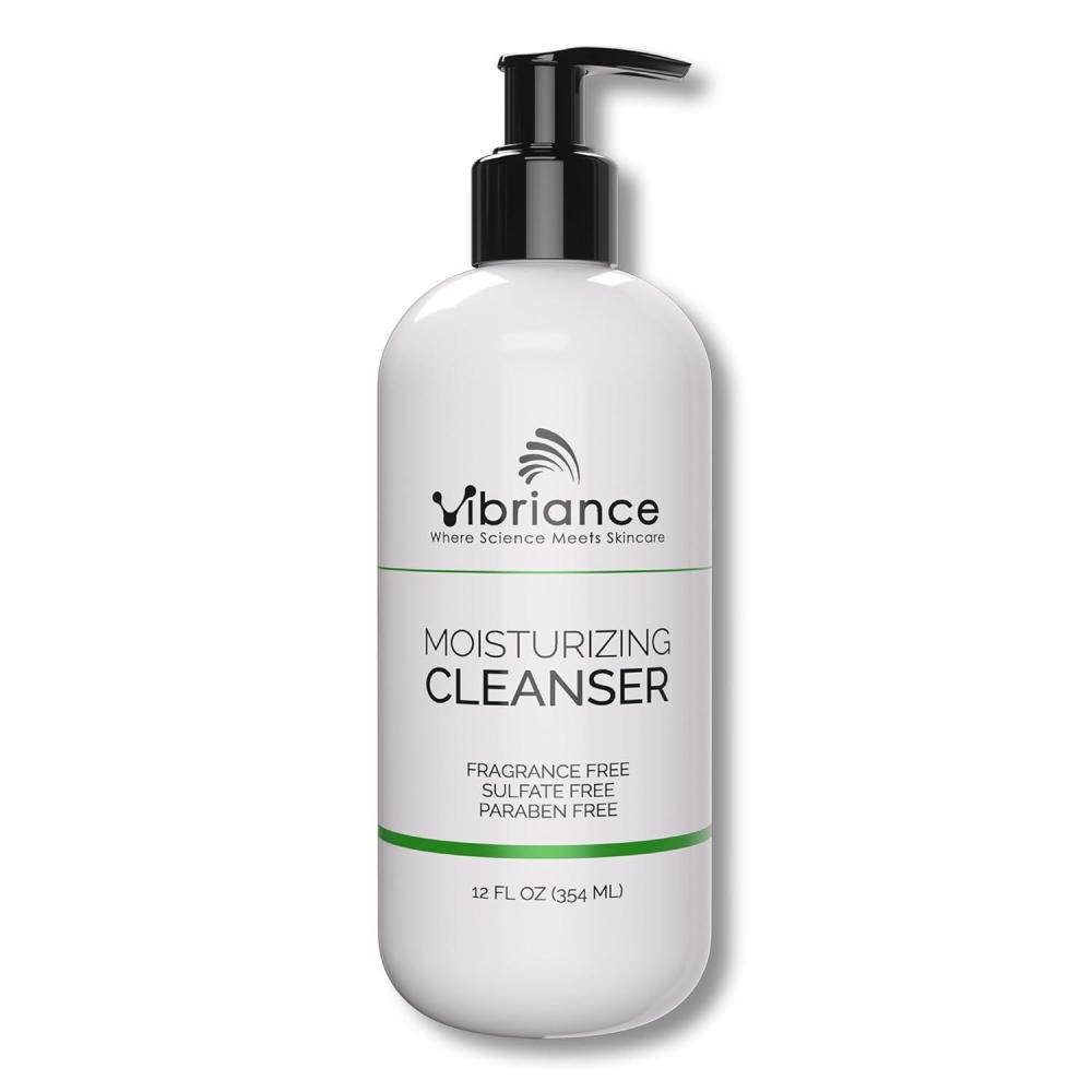 image:imageVibriance Moisturizing Cleanser OiltoFoam Face Wash with Niacinamide Shea Butter for Mature Skin  Hydrating Gentle Facial Cleanser Sensitive Face Wash SulfateFree 12 fl oz