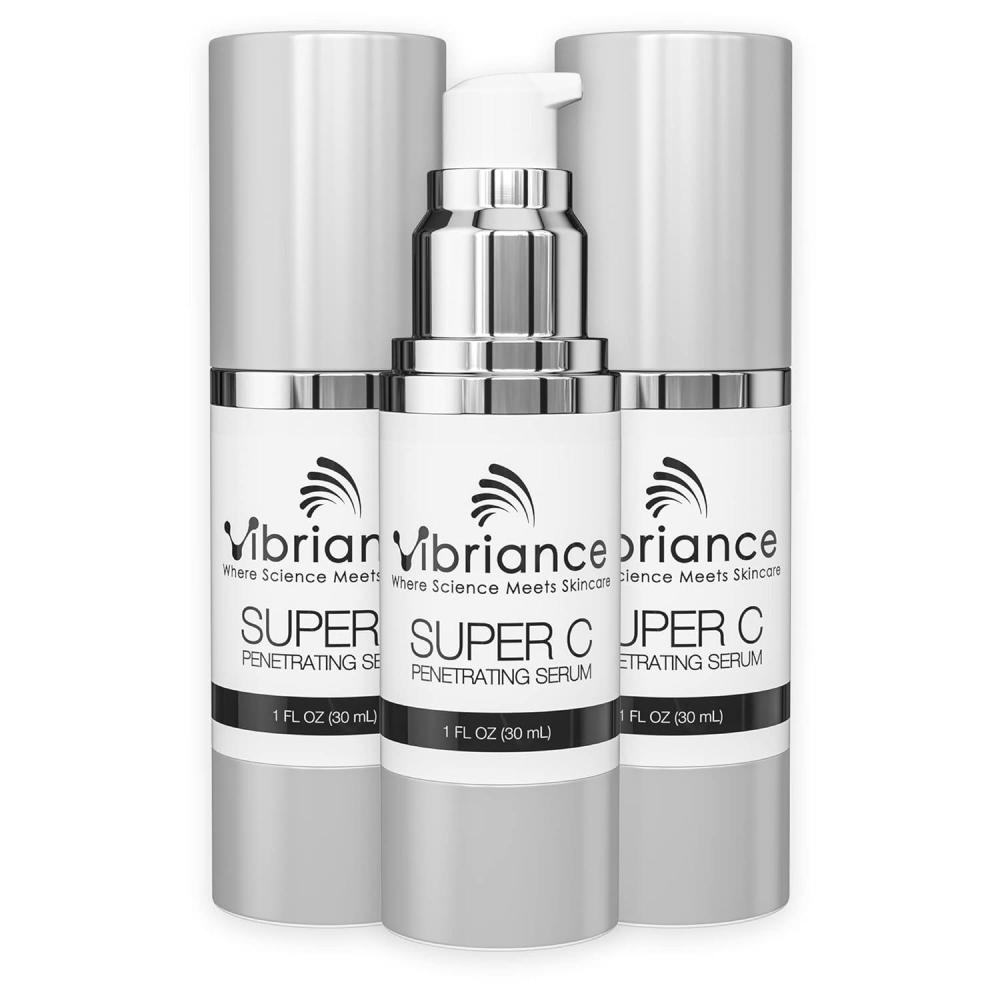 image:imageVibriance Super C Serum for Mature Skin  AllinOne Vitamin Formula Hydrates Firms Lifts Smooths Targets Age Spots Wrinkles 1 fl oz  Pack of 21 Fl Oz Pack of 3