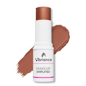 Vibriance Complexion Sticks – Foundation for Mature Skin – Sheer, Buildable Coverage Face Makeup Foundation for Older Women – 3-in-1 Base, Contour, Concealer – Medium(04 Dark)