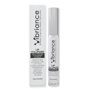 Vibriance Hydrating Lip Volumizer – Plumping Gloss with Hyaluronic Acid – Plumper Smooths Lines and Wrinkles, 0.14 fl oz