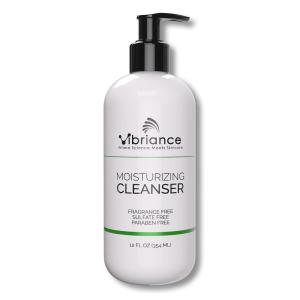 Vibriance Moisturizing Cleanser, Oil-to-Foam Face Wash with Niacinamide, Shea Butter for Mature Skin – Hydrating Gentle Facial Cleanser, Sensitive Face Wash, Sulfate-Free, 12 fl oz