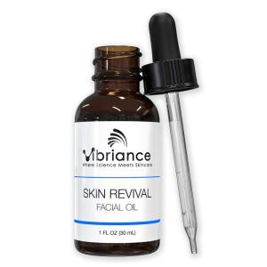 Vibriance Skin Revival Facial Oil – Natural Ingredients – Face Hydrating for Sensitive and Dry Types, with Vitamin E, Sea Buckthorn, Camellia, Squalane – Vegan, Paraben-Free